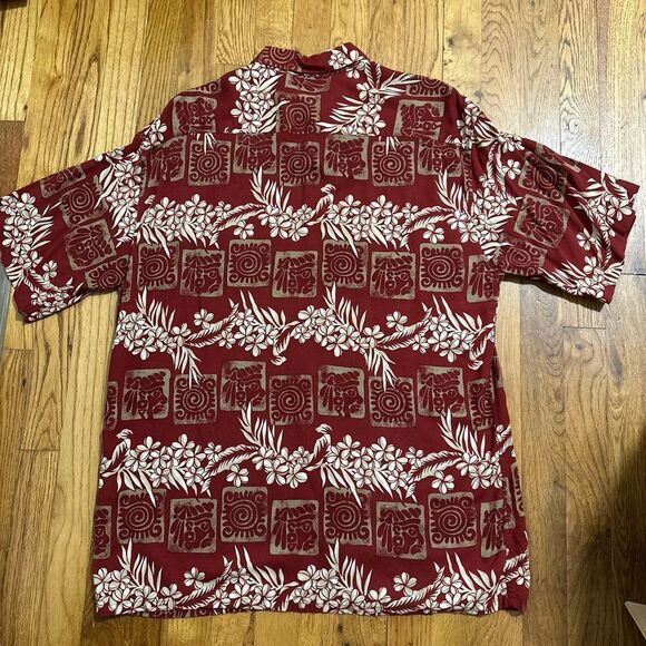 Vintage Pierre Cardin Hawaian shirt button down men’s Large made in Korea - Picture 11 of 13